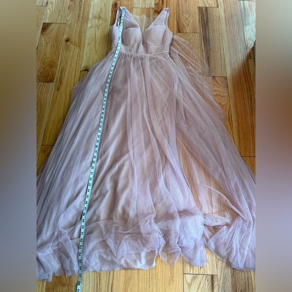 Jenny Yoo Tulle Dress, Whipped Apricot, Size 2 - Picture 15 of 16